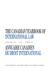 Front cover_The Canadian Yearbook of International Law, Vol. 40, 2002