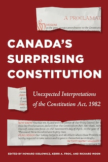 Front cover_Canada's Surprising Constitution