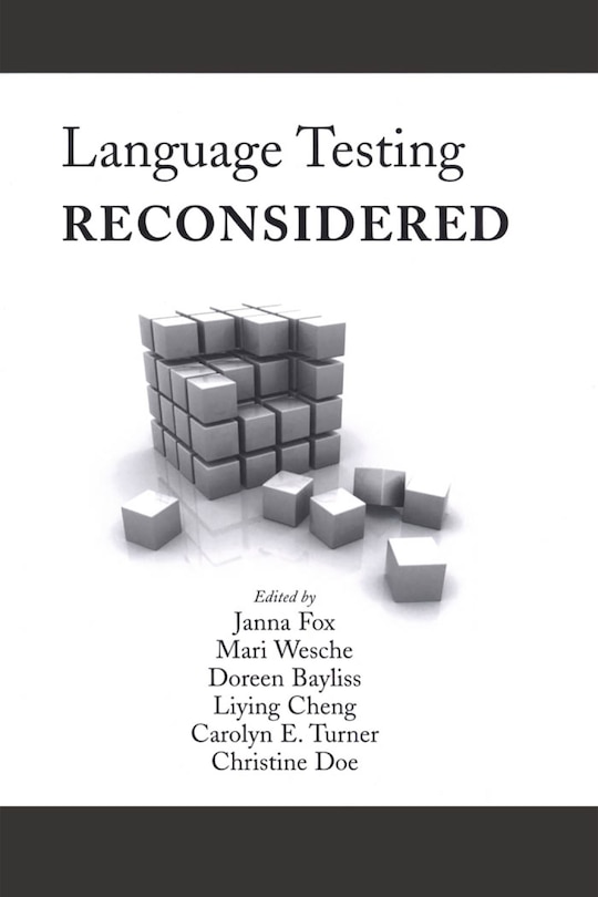 Front cover_Language Testing Reconsidered