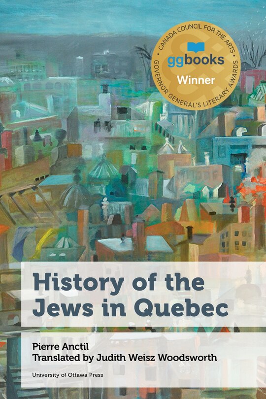 Front cover_History Of The Jews In Quebec