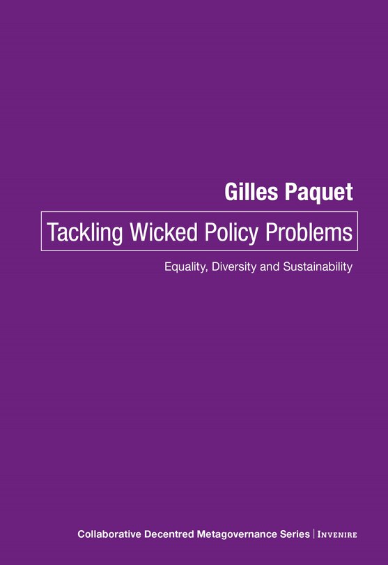 Front cover_Tackling Wicked Policy Problems