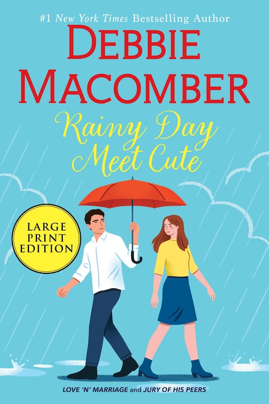 Front cover_Rainy Day Meet Cute (Large Print Edition)