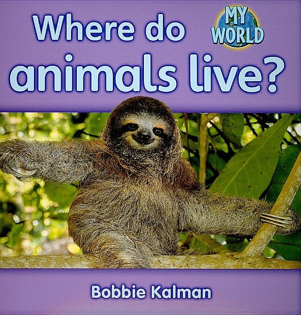 Front cover_Where Do Animals Live?