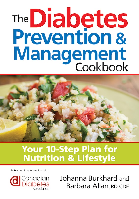 Front cover_The Diabetes Prevention and Management Cookbook