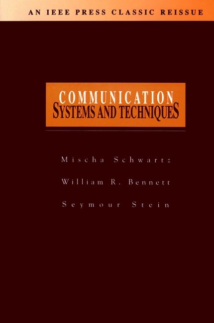 Couverture_Communication Systems and Techniques