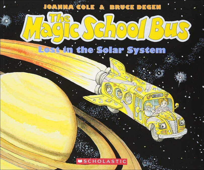 Front cover_The Magic School Bus Lost in the Solar System