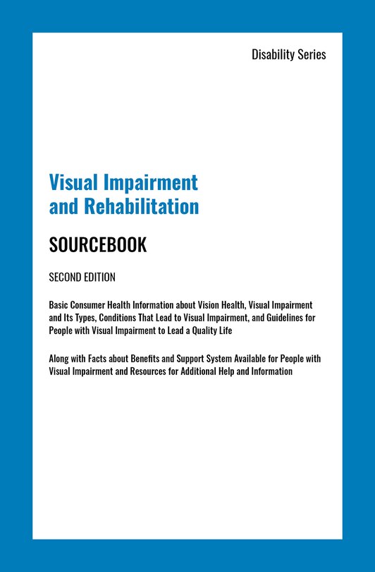 Couverture_Visual Impairment and Rehabilitation Sourcebook, Second Edition