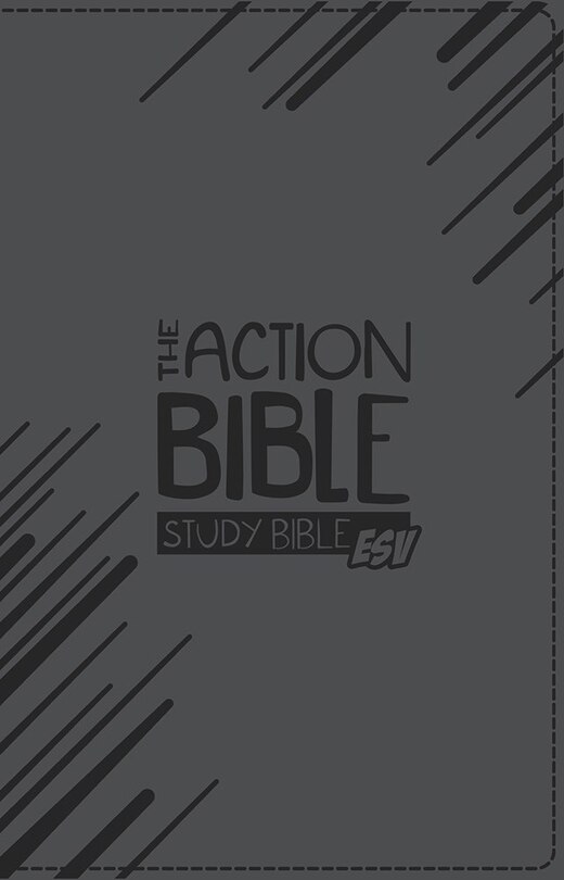 Front cover_The Action Bible Study Bible ESV (Gray)