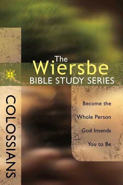 Front cover_The Wiersbe Bible Study Series: Colossians
