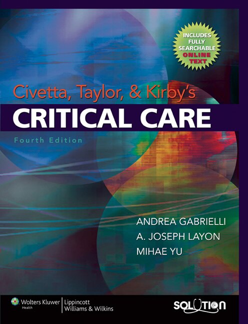 Couverture_Civetta, Taylor and Kirby's Critical Care