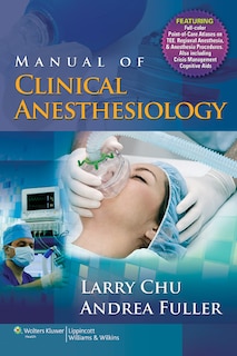 Front cover_Manual of Clinical Anesthesiology