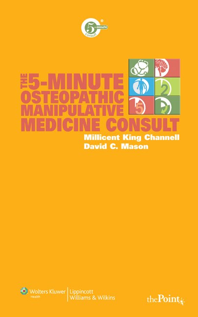 Front cover_The 5-minute Osteopathic Manipulative Medicine Consult