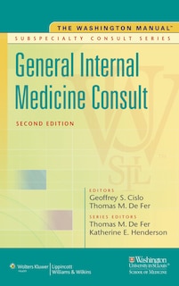 Front cover_The Washington Manual General Internal Medicine Subspecialty Consult
