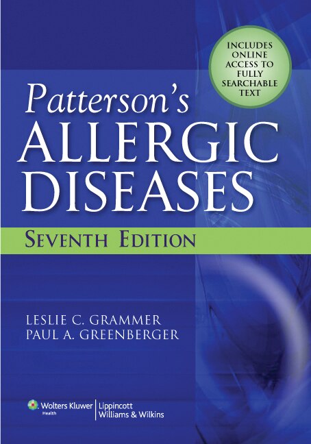 Couverture_Patterson's Allergic Diseases