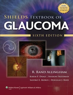 Front cover_Shields Textbook of Glaucoma