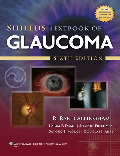 Front cover_Shields Textbook of Glaucoma
