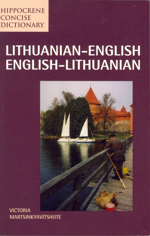 Front cover_Lithuanian-english/english-lithuanian Concise Dictionary