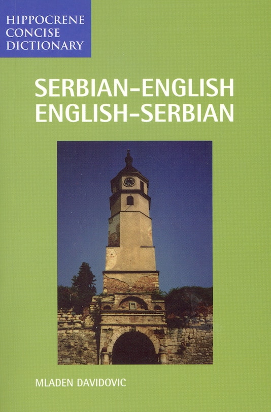 Couverture_Serbian/english-english/serbian Concise Dictionary