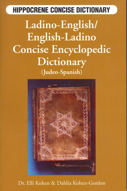 Front cover_Ladino-english/english-ladino Concise Dictionary