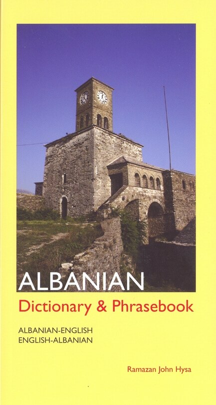 Front cover_Albanian-english/english-albanian Dictionary And Phrasebook