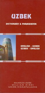 Front cover_Uzbek-English/English-Uzbek Dictionary and Phrasebook: Romanized
