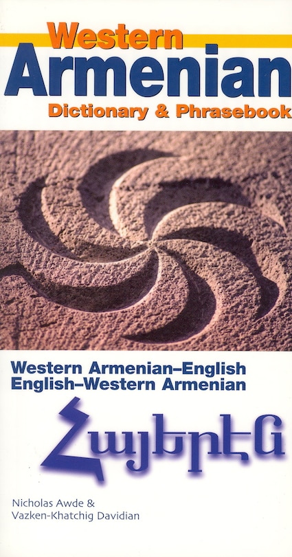 Front cover_Western Armenian Dictionary & Phrasebook: Armenian-English/English-Armenian