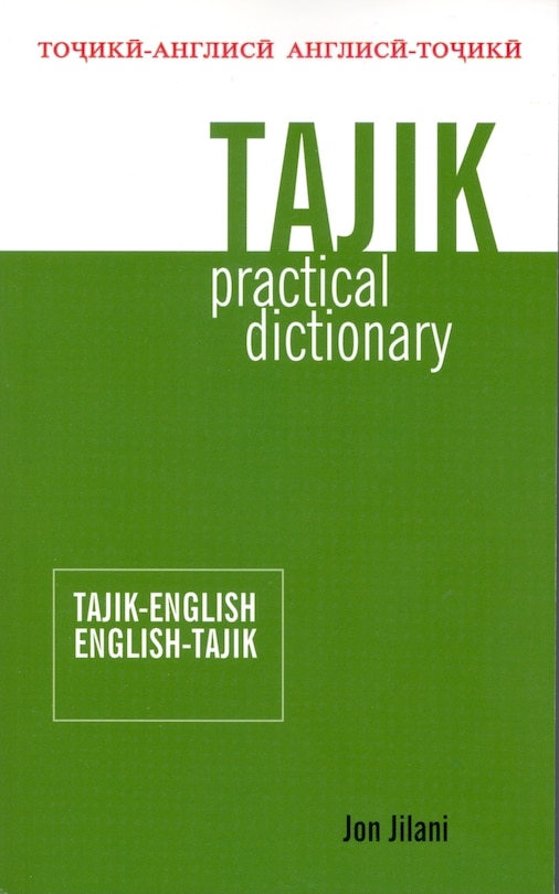 Couverture_Tajik-english/english-tajik Practical Dictionary