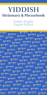 Couverture_Yiddish-English/English-Yiddish Dictionary & Phrasebook