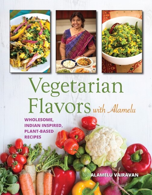 Front cover_Vegetarian Flavors With Alamelu