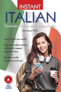 Front cover_Instant Italian Vocabulary Builder With Online Audio