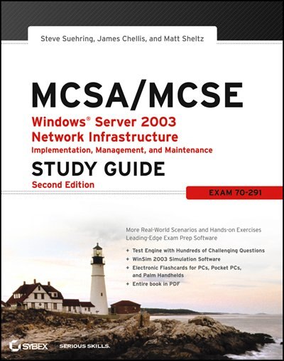 Couverture_MCSA / MCSE: Windows Server 2003 Network Infrastructure Implementation, Management, and Maintenance Study Guide