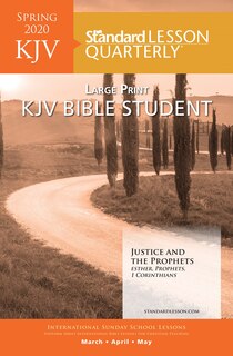 Front cover_KJV Bible Student Large Print—Spring