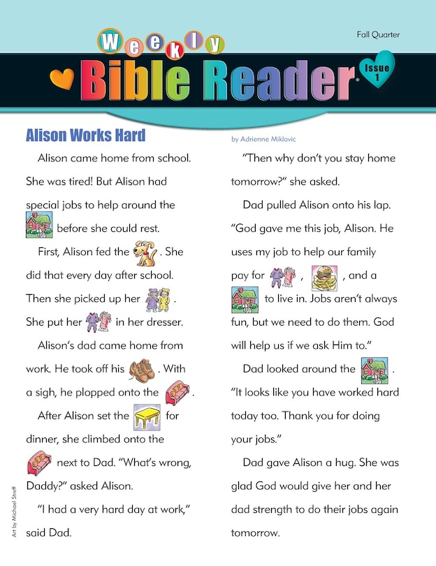 Front cover_Weekly Bible Reader®—Fall