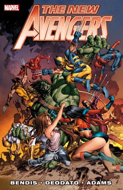 Front cover_New Avengers by Brian Michael Bendis - Volume 3