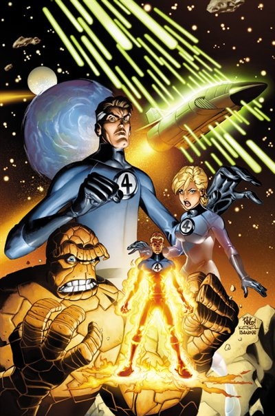 Front cover_Fantastic Four By Waid & Wieringo Ultimate Collection Book 1