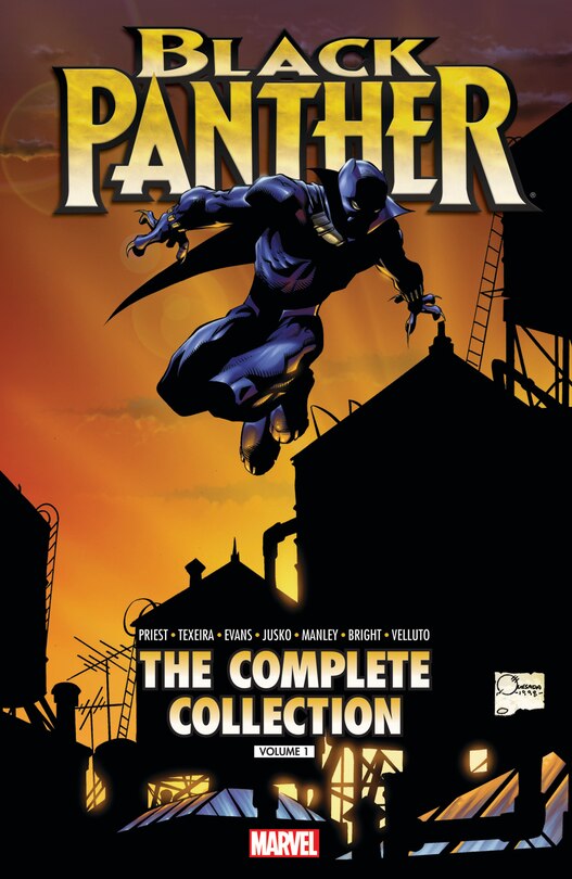 Couverture_BLACK PANTHER BY CHRISTOPHER PRIEST: THE COMPLETE COLLECTION VOL. 1
