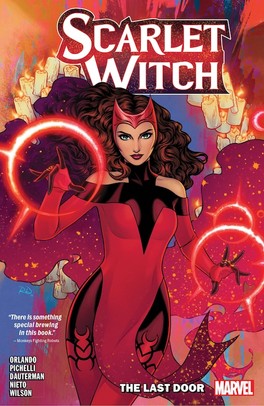 Couverture_SCARLET WITCH BY STEVE ORLANDO VOL. 1: THE LAST DOOR