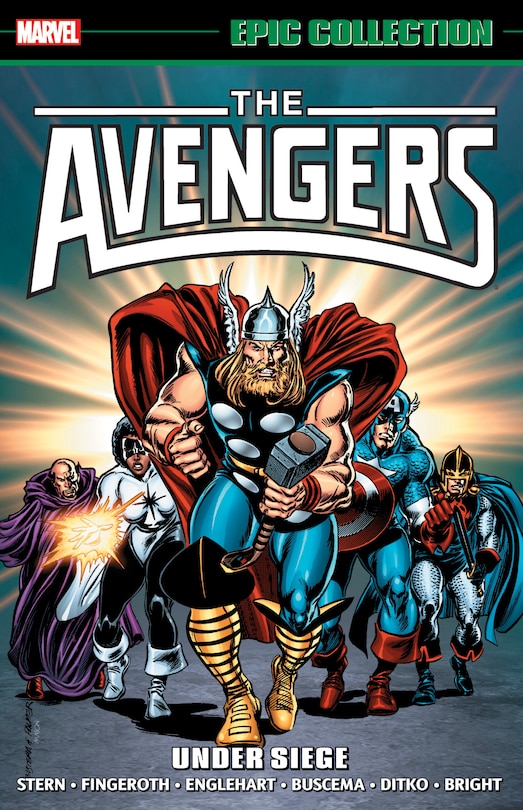 Front cover_AVENGERS EPIC COLLECTION: UNDER SIEGE
