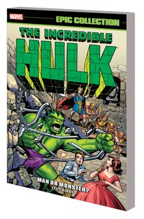 Couverture_INCREDIBLE HULK EPIC COLLECTION: MAN OR MONSTER?