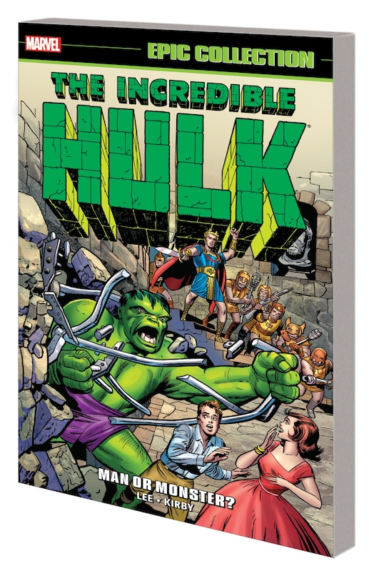 Couverture_INCREDIBLE HULK EPIC COLLECTION: MAN OR MONSTER?