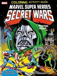 Front cover_Marvel Super Heroes Secret Wars Activity Book Facsimile Edition