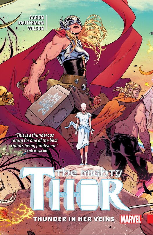 Couverture_MIGHTY THOR VOL. 1: THUNDER IN HER VEINS