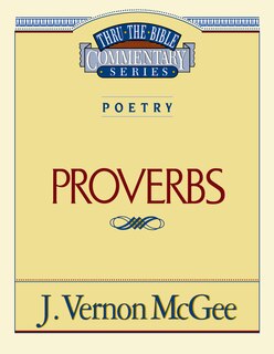 Front cover_Thru The Bible Vol. 20: Poetry (proverbs)