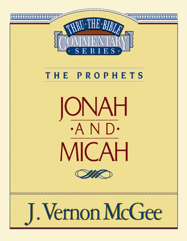 Front cover_Thru The Bible Vol. 29: The Prophets (jonah/micah)