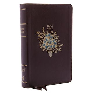 Front cover_KJV Holy Bible: Personal Size Giant Print with 43,000 Cross References, Deluxe Burgundy Leathersoft, Red Letter, Comfort Print: King James Version