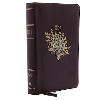 Front cover_KJV Holy Bible: Personal Size Giant Print with 43,000 Cross References, Deluxe Burgundy Leathersoft, Red Letter, Comfort Print (Thumb Indexed): King James Version