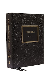 Front cover_KJV Journal the Word Bible, Reflect, Journal or Create Art Next to Your Favorite Verses (Black Leathersoft over Board, Red Letter, Comfort Print: King James Version Holy Bible)