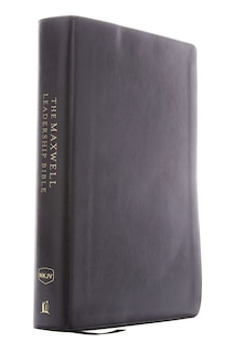 Couverture_Nkjv, Maxwell Leadership Bible, Third Edition, Leathersoft, Black, Comfort Print
