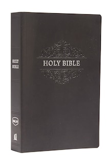 Front cover_Nkjv, Holy Bible, Soft Touch Edition, Leathersoft, Black, Comfort Print