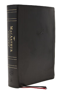 Front cover_Nkjv, Macarthur Study Bible, 2nd Edition, Leathersoft, Black, Comfort Print